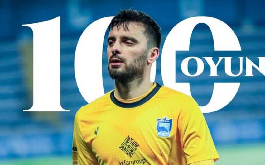 Aydın Bayramov 100-ə çatdı