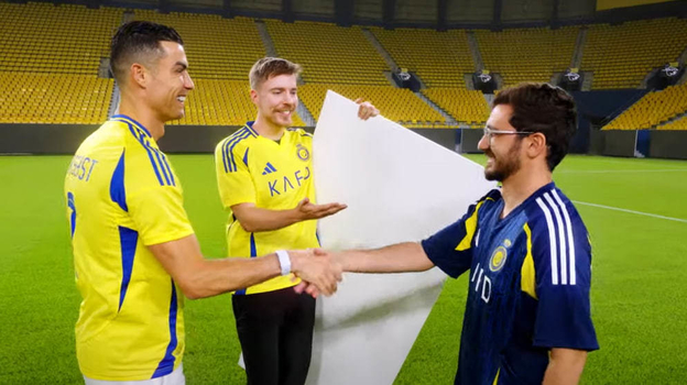 Ronaldo azarkeşə 1 milyon dollar qazandırdı - VİDEO
