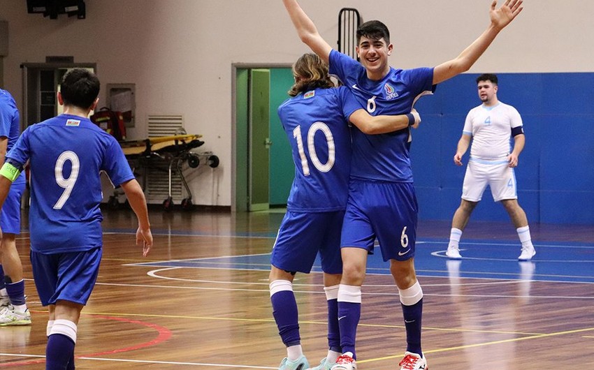 Azərbaycanın futzal millisi Avropa çempionatının əsas mərhələsinə vəsiqə qazandı