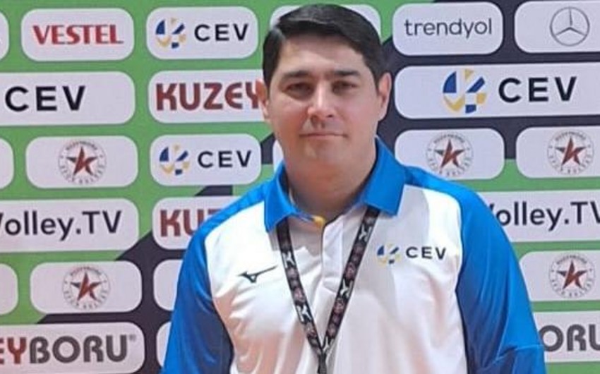 Azərbaycanlı voleybol hakimi beynəlxalq oyuna təyinat aldı