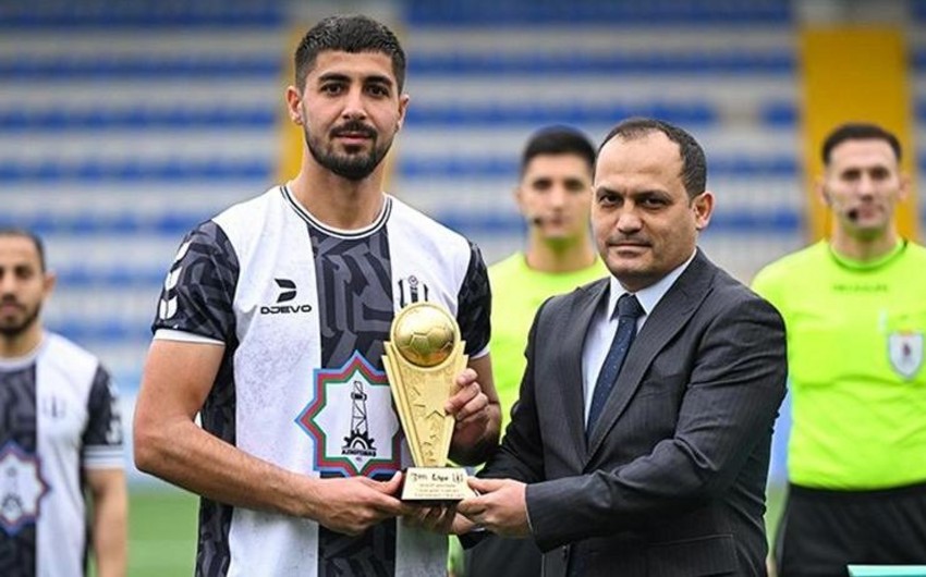 PFL ayın ən yaxşı qolunun müəllifini mükafatlandırdı