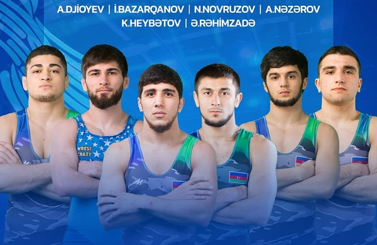Azərbaycan güləşçiləri ilk gündə 5 medal qazandılar