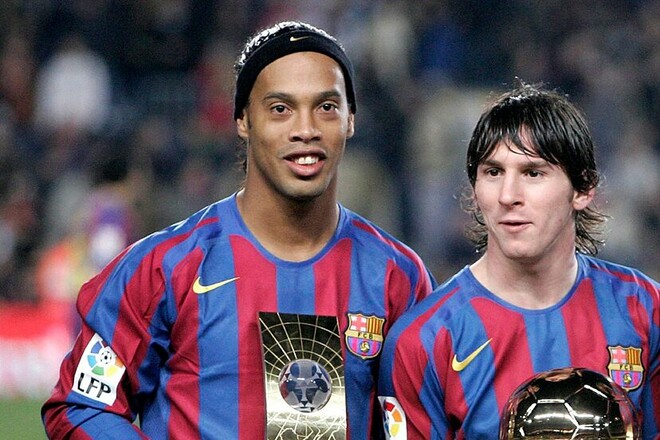 Ronaldinyo Messini tarixin ən yaxşısı hesab etmir