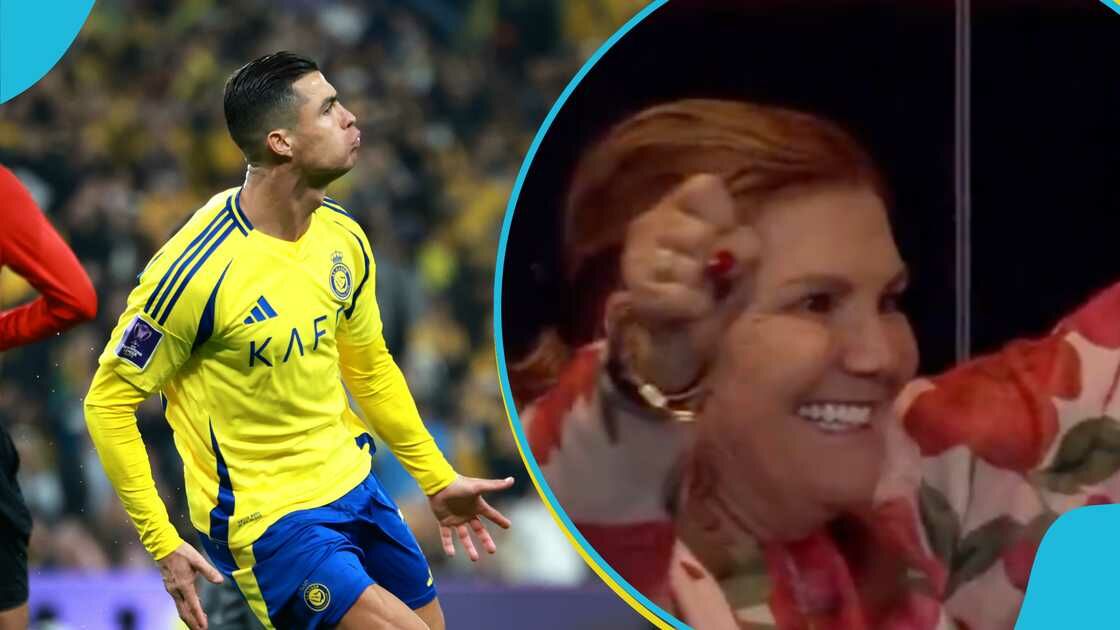 Ronaldonun anası ilə rəqsi gündəm - VIDEO