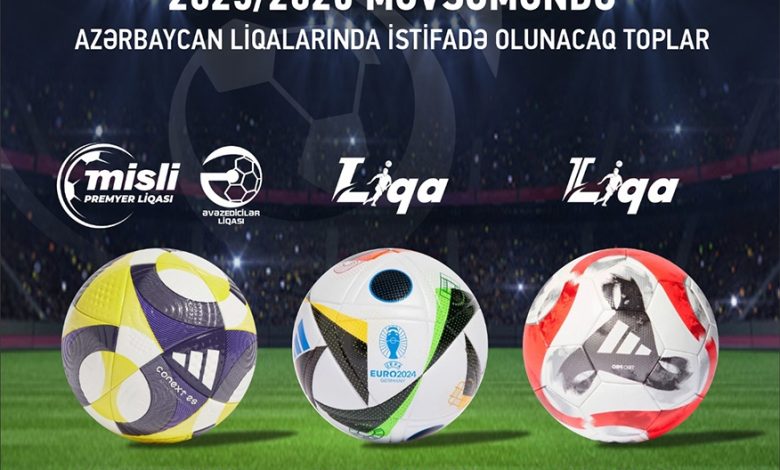 Azərbaycan liqalarında gələn mövsüm istifadə olunacaq toplar müəyyənləşib