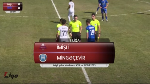 "İmişli" – "Mingəçevir" 0:1 - VİDEO