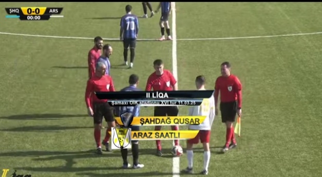 "Şahdağ Qusar" – "Araz Saatlı" 1:0 - VİDEO