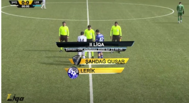 “Şahdağ Qusar” – “Lerik” 3:0 - VİDEO