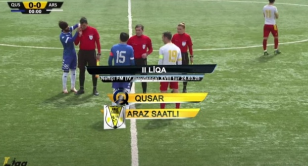“Qusar” – “Araz Saatlı” 2:1 - VİDEİ