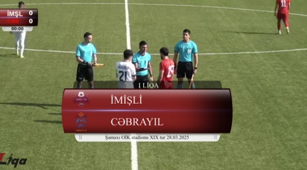 “İmişli” – “Cəbrayıl” 2:0 - VİDEO