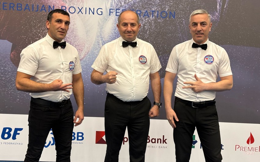 Azərbaycanın daha 3 hakiminin beynəlxalq kateqoriyası 3 ulduza yüksəldi