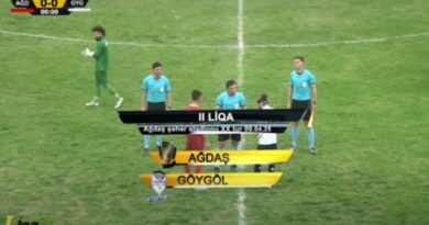 "Ağdaş" - "Göygöl" 2:0 - VİDEO