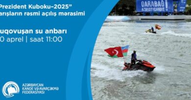 “Prezident Kuboku-2025” beynəlxalq reqatasına Suqovuşanda start veriləcək