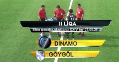 "Dinamo" – "Göygöl" 0:1 - VİDEO