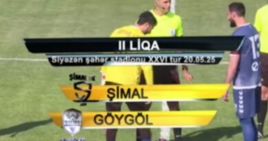 "Şimal" – "Göygöl" 2:0 - VİDEO