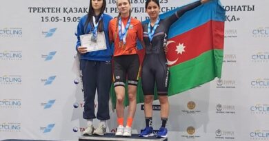 Azərbaycan velosipedçisi Qazaxıstanda daha bir medal qazanıb