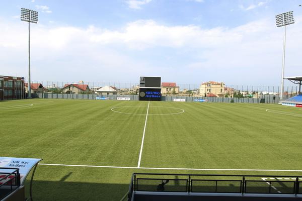 Ağsudakı stadionun ot örtüyü FİFA sertifikatına layiq görülüb
