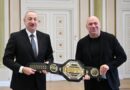 İlham Əliyev UFC prezidentini qəbul etdi