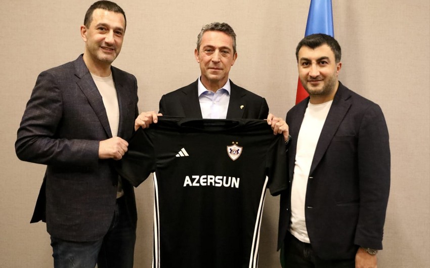"Qarabağ"ın İdarə Heyətinin üzvləri "Fənərbağça" prezidenti Ali Koçla görüşüblər