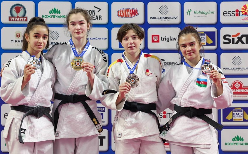 Azərbaycan cüdoçuları Avropa çempionatında 6 medal qazandılar