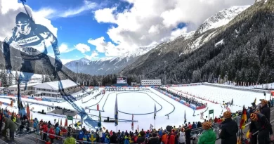 2026-cı ildə Olimpiadanın biatlon yarışlarının keçiriləcəyi arena görün hansı vəziyyətdədir – VİDEO