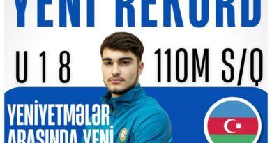 İsmayılov Skopyedə rekorda imza atdı