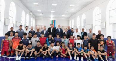 Güləş Federasiyasının yeni təlim-məşq mərkəzi açılıb