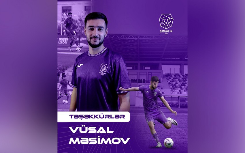 "Şamaxı” futbolçusu ilə yollarını ayırdı