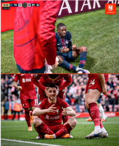 Dembele vurduğu qolu mərhum Jota kimi qeyd etdi – FOTO 2 Dembele vurduğu qolu mərhum Jota kimi qeyd etdi – FOTO