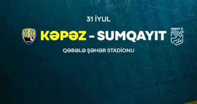 “Kəpəz” “Sumqayıt”la yoxlama oyunu keçirəcək
