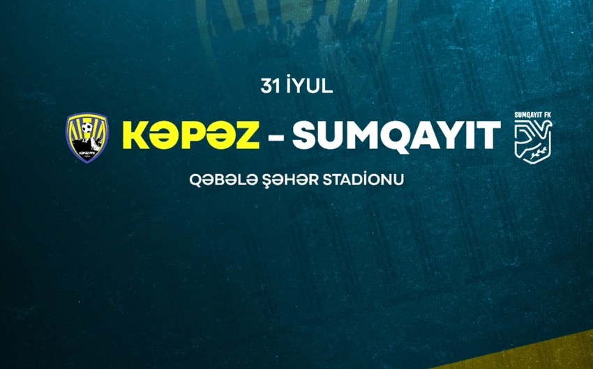 “Kəpəz” “Sumqayıt”la yoxlama oyunu keçirəcək