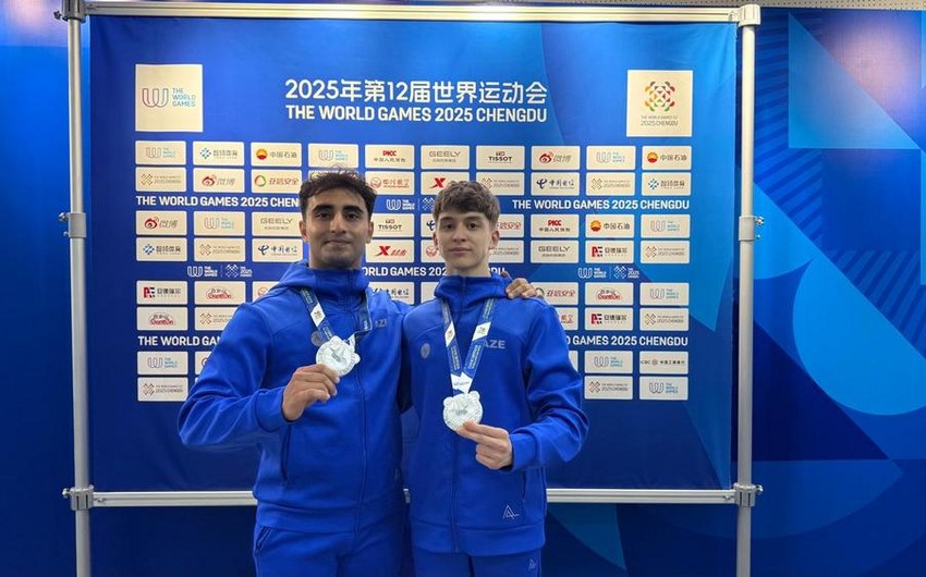 Azərbaycan gimnastlarından 3 medal