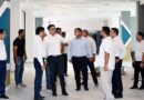 Bərdə və Yevlaxdakı idman obyektlərinə baxış keçirildi