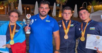 Dünya çempionatında 2 qızıl və 1 bürünc medal