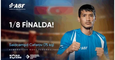 Azərbaycan boksçusu dünya çempionatının 1/8 finalına yüksəldi