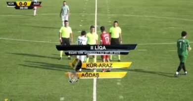 “Kür-Araz” – “Ağdaş” 1:1 - VİDEO