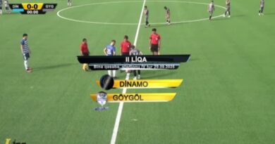 “Dinamo” – “Göygöl” 1:1 - VİDEO