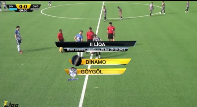 “Dinamo” – “Göygöl” 1:1 - VİDEO