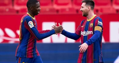 Messi Dembeleni belə təbrik etdi