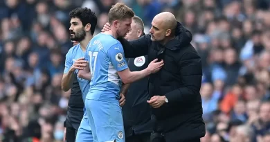 Qvardiola De Bruyne ilə dueldən danışdı: Geri qayıtması xoşdur