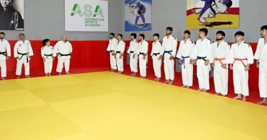 ASA-da əsaslı şəkildə yenilənən cüdo zalı istifadəyə verilib