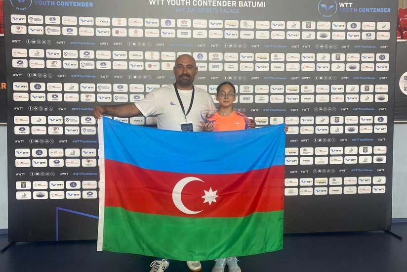 Azərbaycanın stolüstü tennisçiləri beynəlxalq turnirdə 3-cü olublar