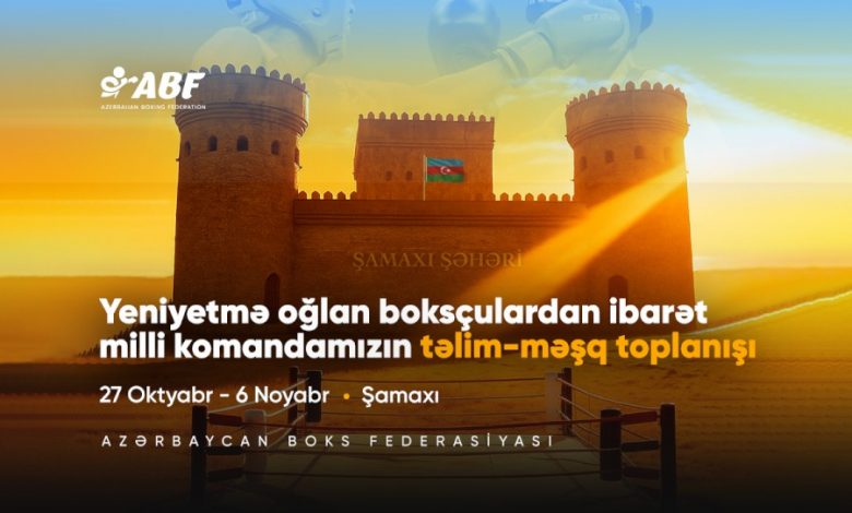 Yeniyetmə boksçular AÇ-nin hazırlığına başlayıb
