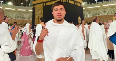 Özbəkistanlı UFC döyüşçüsü diskvalifikasiya edildi