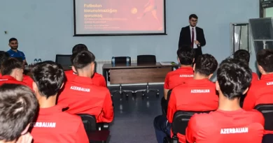 Azərbaycan millisinin futbolçuları üçün danışılmış oyunlara qarşı sessiya keçirildi
