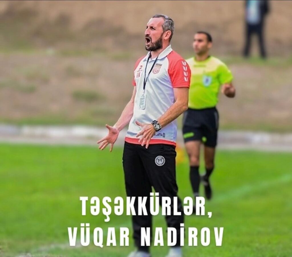 "Şəmkir" Vüqar Nadirovla yollarını ayırdı