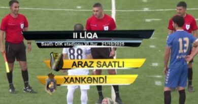 “Araz Saatlı” – “Xankəndi” 0:14 - VİDEO