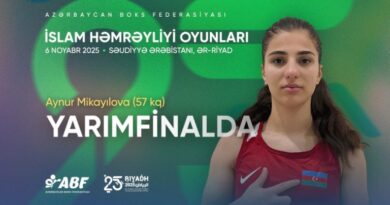 Azərbaycan boksçusu İslamiadada ilk görüşünü qalib bitirdi