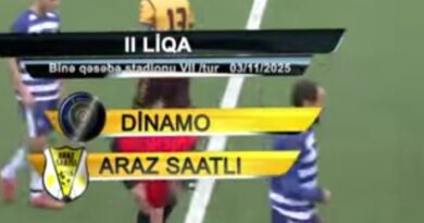 “Dinamo” – “Araz Saatlı” 4:1 - VİDEO