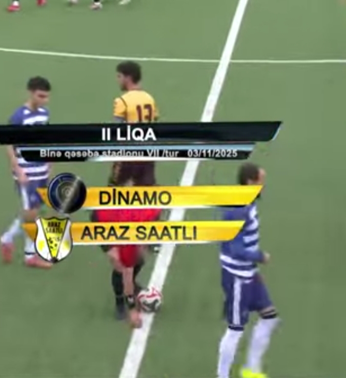 “Dinamo” – “Araz Saatlı” 4:1 - VİDEO